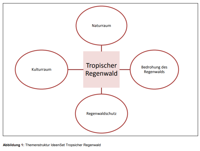 Lerngegenstand und thematische Schwerpunkte Tropischer Regenwald