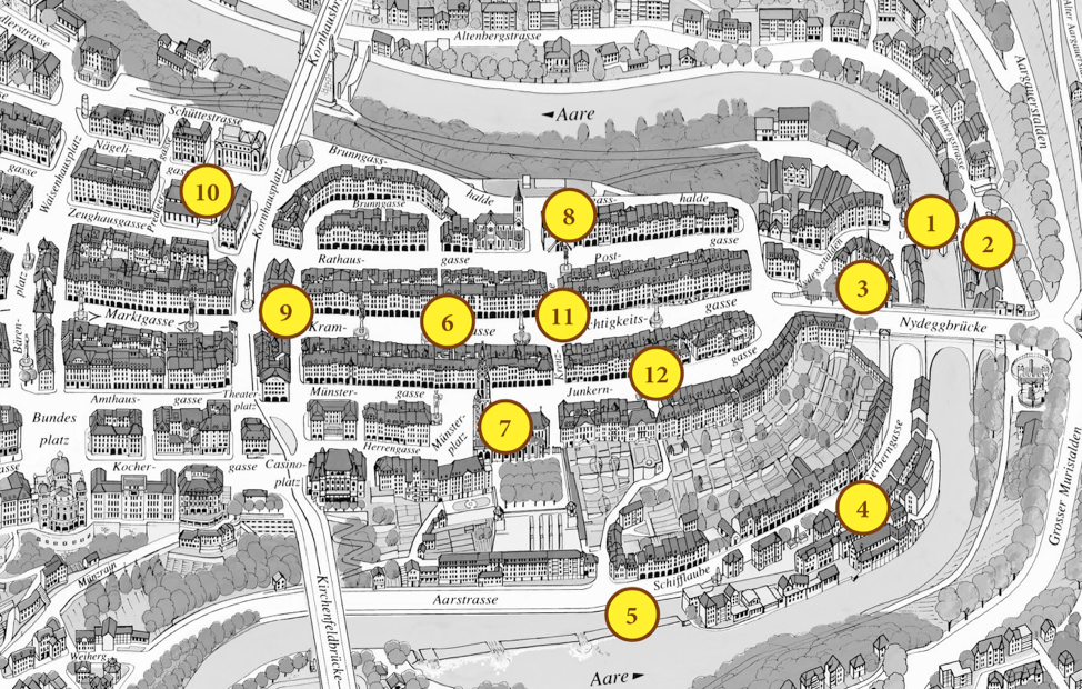 Hotspots Historisches Bern