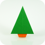 Weihnachtsorigami