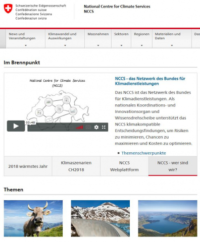 IdeenSet Klimawandel Hintergrundinfo Grundlagen NCCS