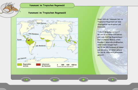 IdeenSet_Tropischer Regenwald_Yanomami im tropischen Regenwald