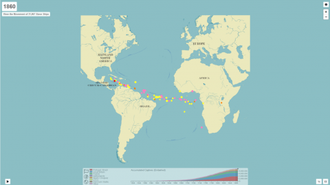 IdeenSet Postkoloniale Schweiz Slave Voyages, Trans atlantic Slave Trade, Datebase