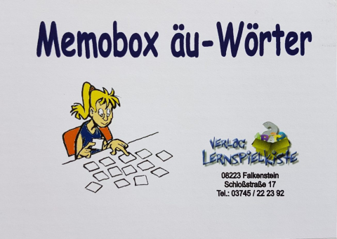 IdeenSet Rechtschreibspiele Memobox äu-Wörter