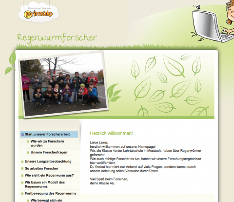 Ideenset Regenwurm Websites Regenwurmforscher