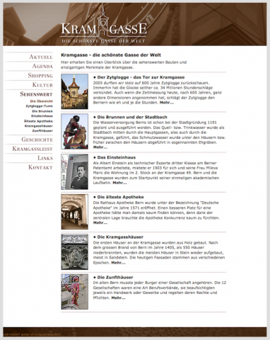 Ideenset_Historisches Bern_Kramgasse: offizielle Website.png