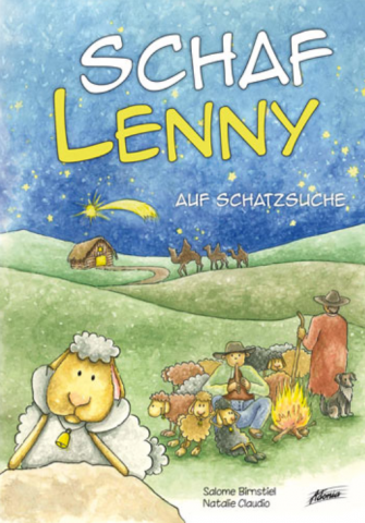 IdeenSet Advent Schaf Lenny auf Schatzsuche
