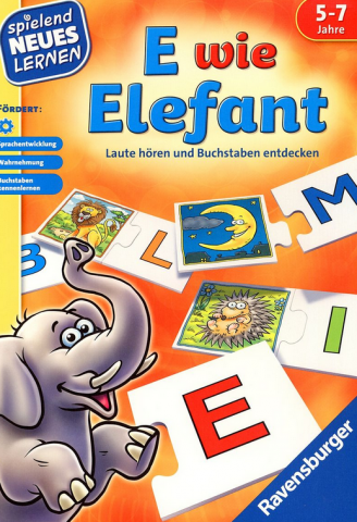 IdeenSet Buchstaben ganzheitlich lehren und lernen E wie Elefant