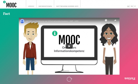 Screenshot Website Massive Open Online Course