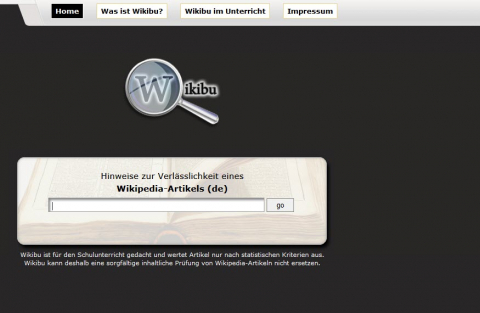 Screenshot Website Wikibu