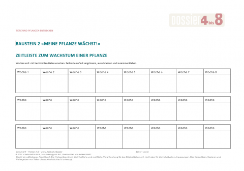 ideenset_dossier4bis8_kopiervorlagezeitleistepflanzen