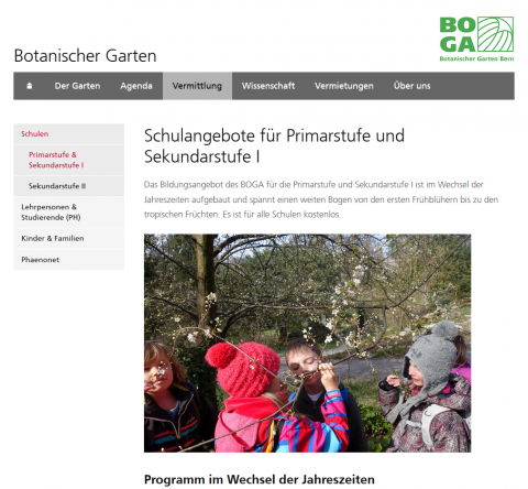 ideenset_dossier4bis8_tiereundpflanzenentdecken_botanischergartenbern