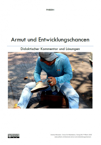 Cover_IdeenSet_Armut und Entwicklungschancen_Unterrichtssequenz