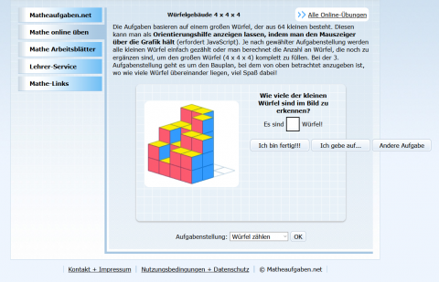 ideenset_geometrie_wurfelgebaude4x4x4