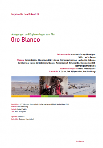 IdeenSet_Globalisierierung_Fallbeispiel_Rohstoffe_oro_blanco_Edu21