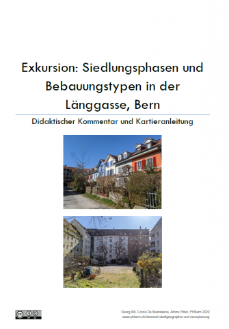 Ideenset_Stadtgeographie_Stadtentwicklungsphasen_Exkursion_Länggasse