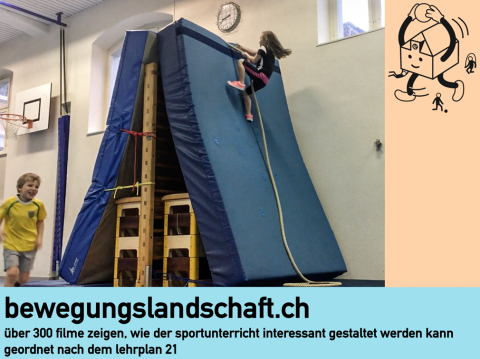 IdeenSet Bewegte Schule Bewegungslandschaft.ch