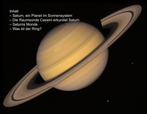 IdeenSet Himmelskörper - Saturn 