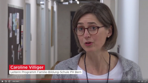 Caroline Villiger in den Telebärn News vom 1. April 2022