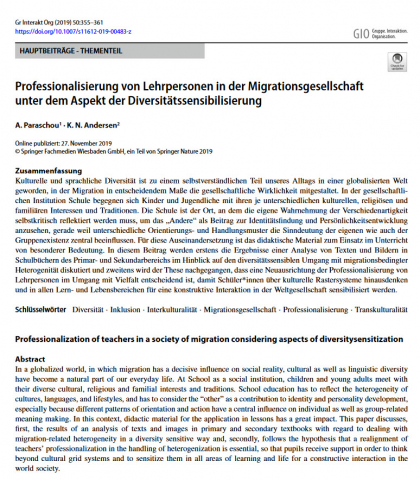 IdeenSet_VielfaltInLerngruppen_ProfessionalisierungLehrpersonenMigrationsgesellschaftDiversitätssensibilisierung