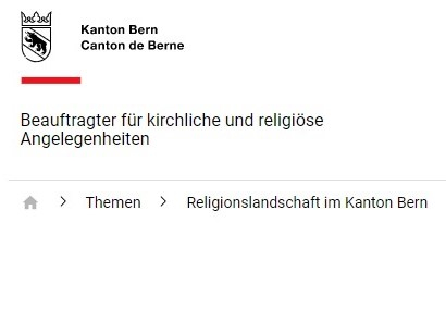 Teaserbild Religionslandkarte Bern