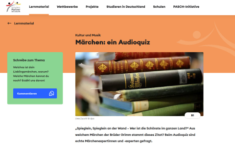 Märchen: ein Audioquiz