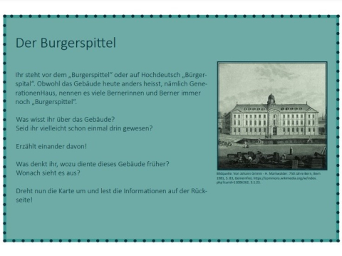 Teaser Exkursionskarte Burgerspittel