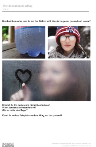 ZB 3.1 Kondensation im Alltag