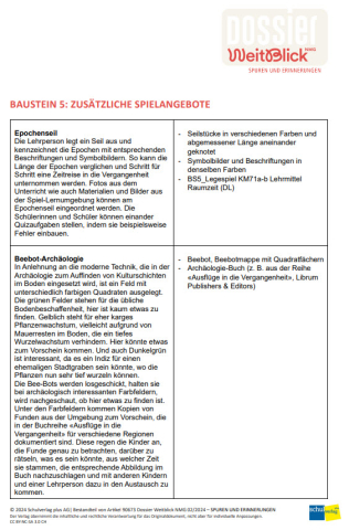 ideenset_weitblick_spurenunderinnerungen_zusaetzlichespielangebote