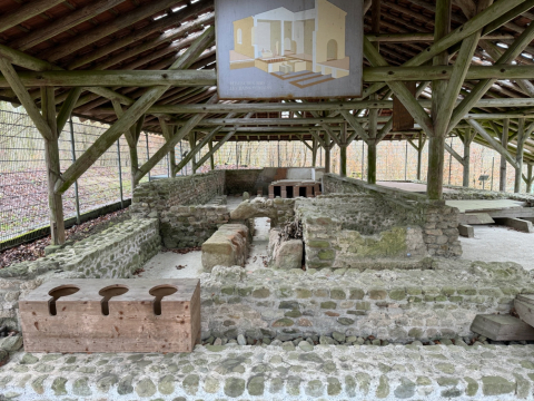 IdeenSet Archäologische Lernorte Römerbad Engehalbinsel