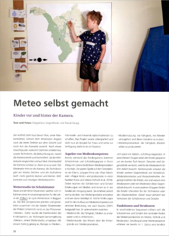 Kinder vor und hinter der Kamera