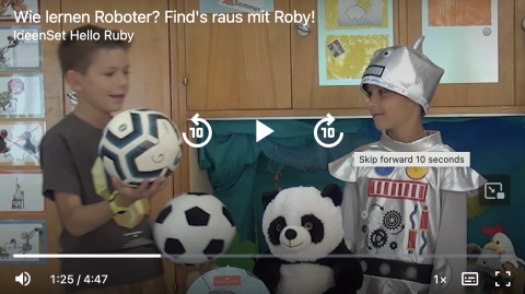 IdeenSet Hello Ruby - Wie lernen Roboter