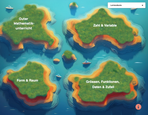 Cover Mathdidaktische Lernlandkarte