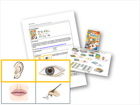IdeenSet_BuchstabenLernen_PostenEWieElefant