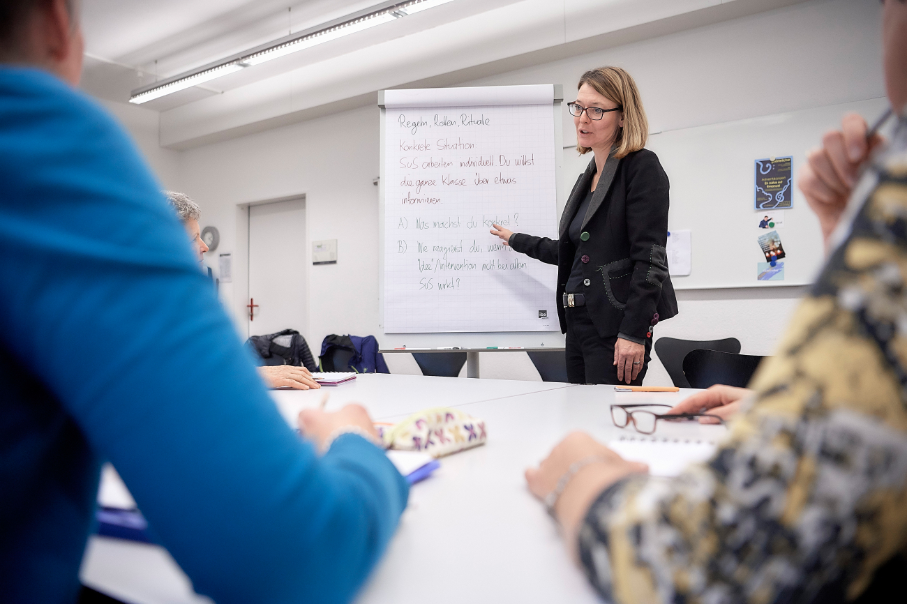 Beraterin in Gruppenberatung