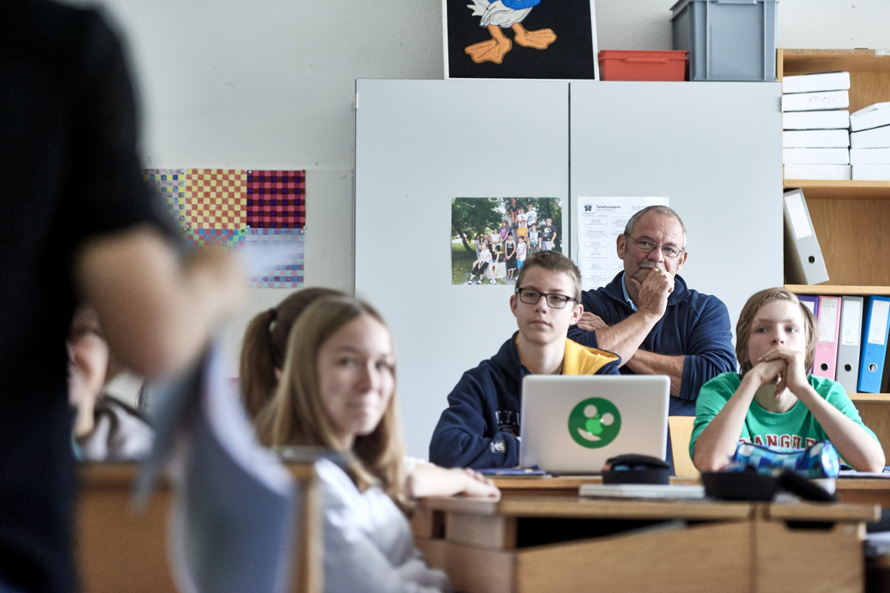 Unterricht im Schulzimmer