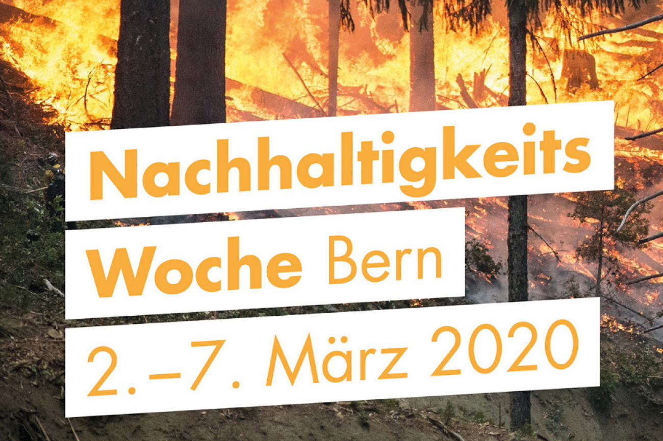 Schriftzug vom Flyer