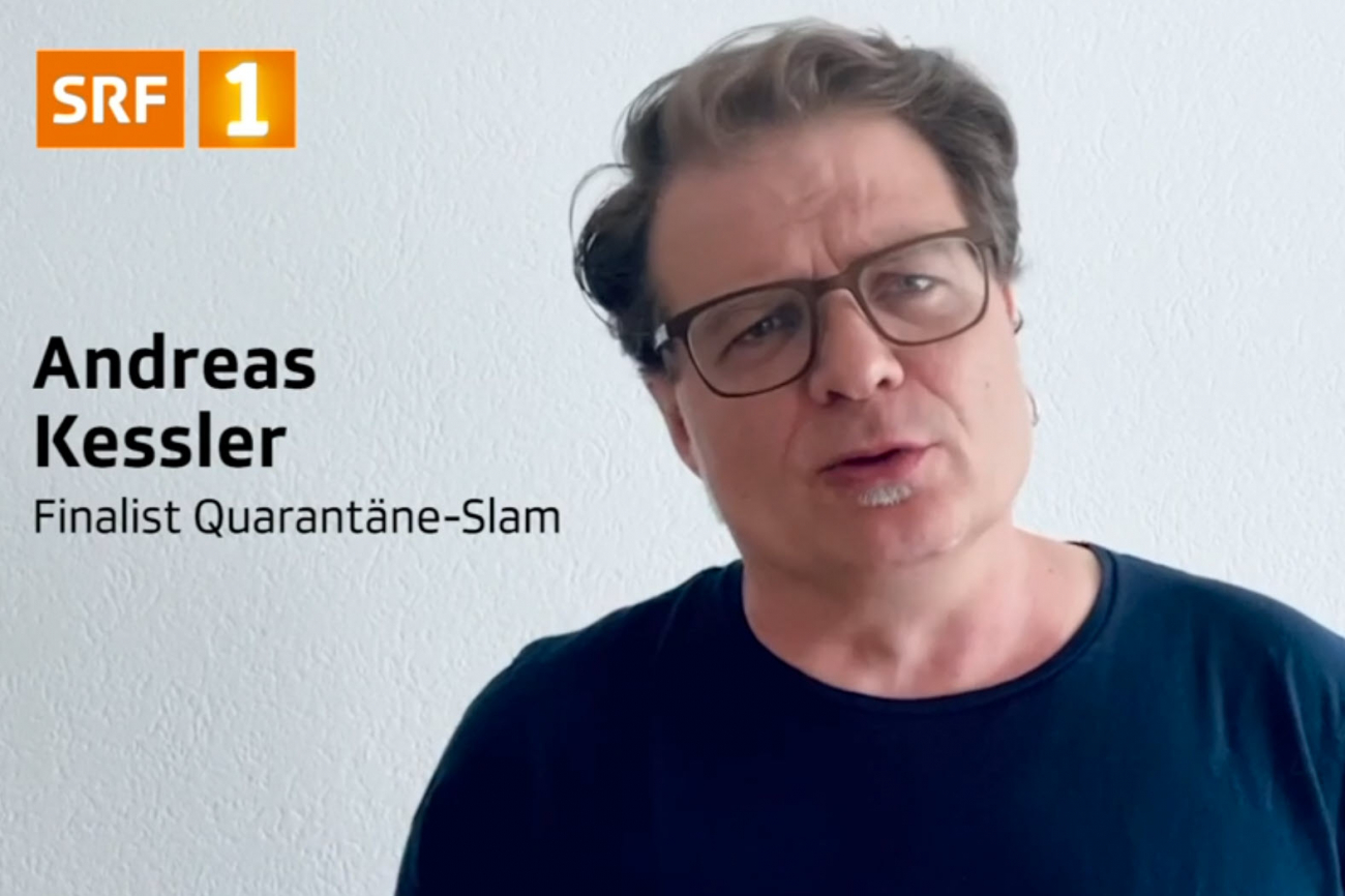 Andreas Kessler, Gewinner Quarantäne-Slam SRF