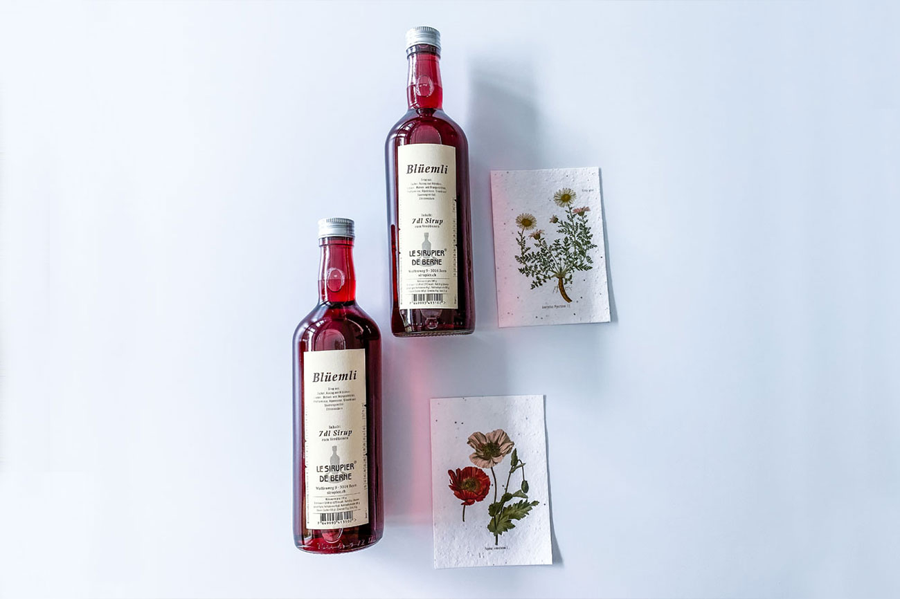 Sirup und Samenkarte