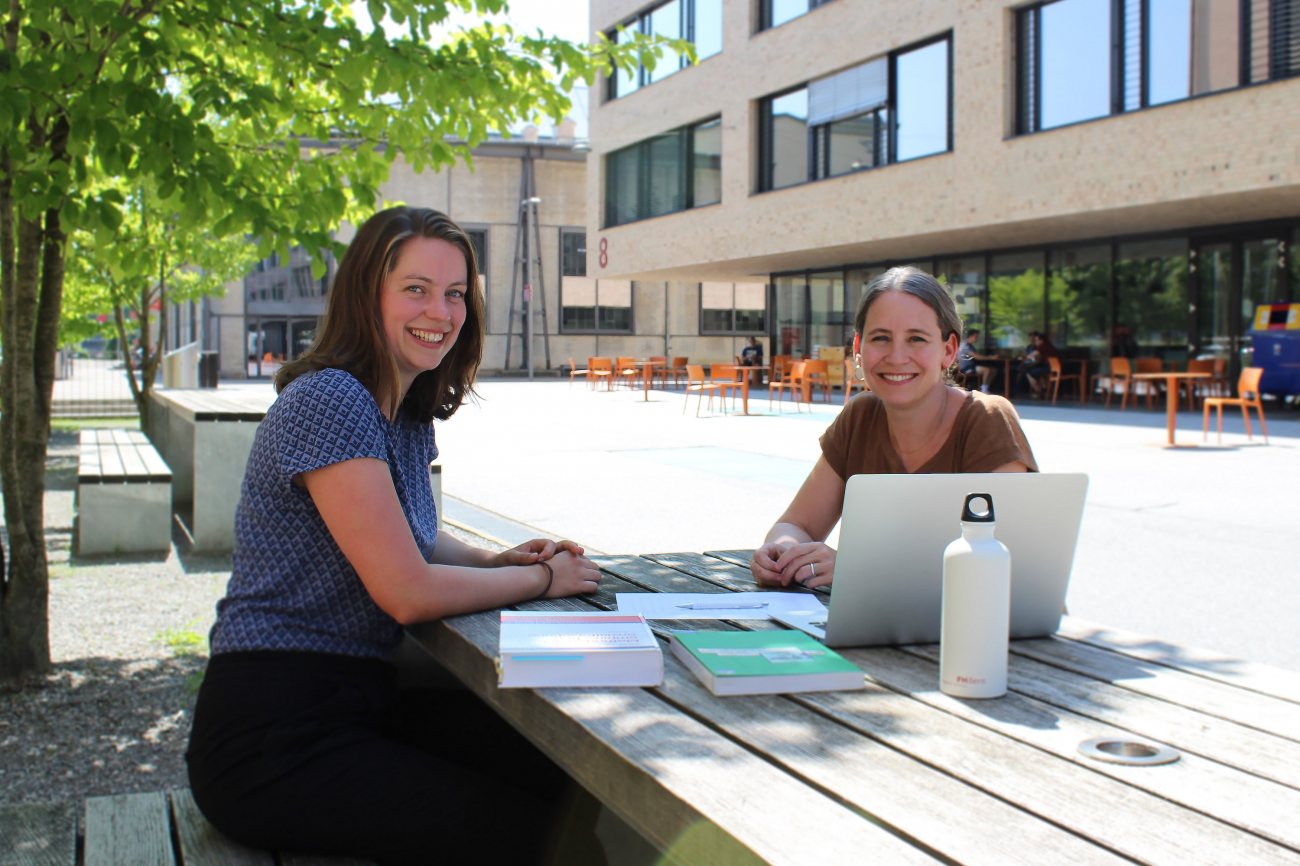 Foto von Kathrin Bill und Tamara Carigiet