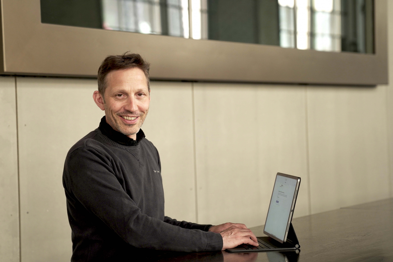 Portrait von Teddy Amstad, Student Master Fachdidaktik TTG-D