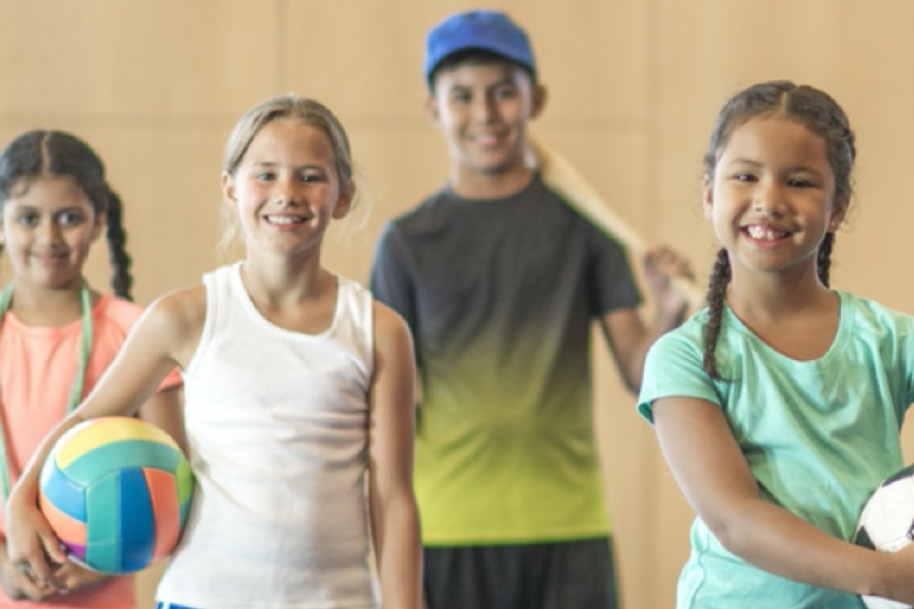 Kinder und Jugendliche bewegen sich