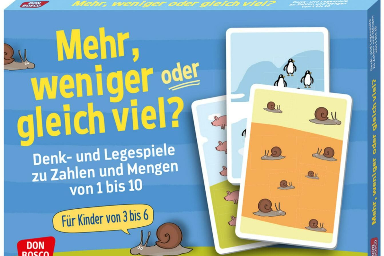 Mehr, weniger oder gleich viel