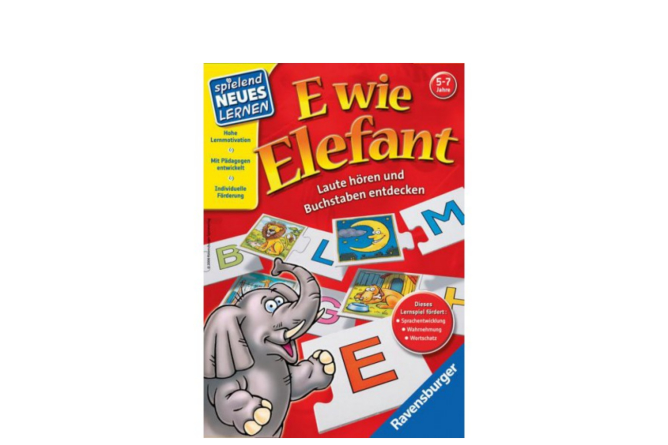 E wie Elefant