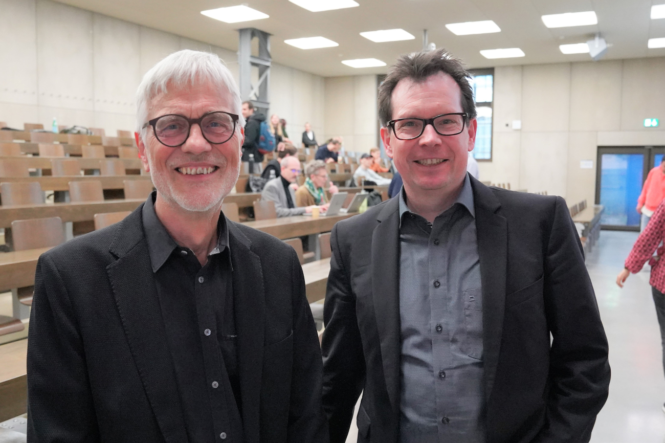 Fourm BNE: Reinhold Hedkte und Martin Schäfer