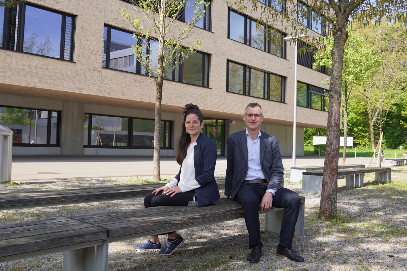 Chantal Kamm und Daniel Steiner