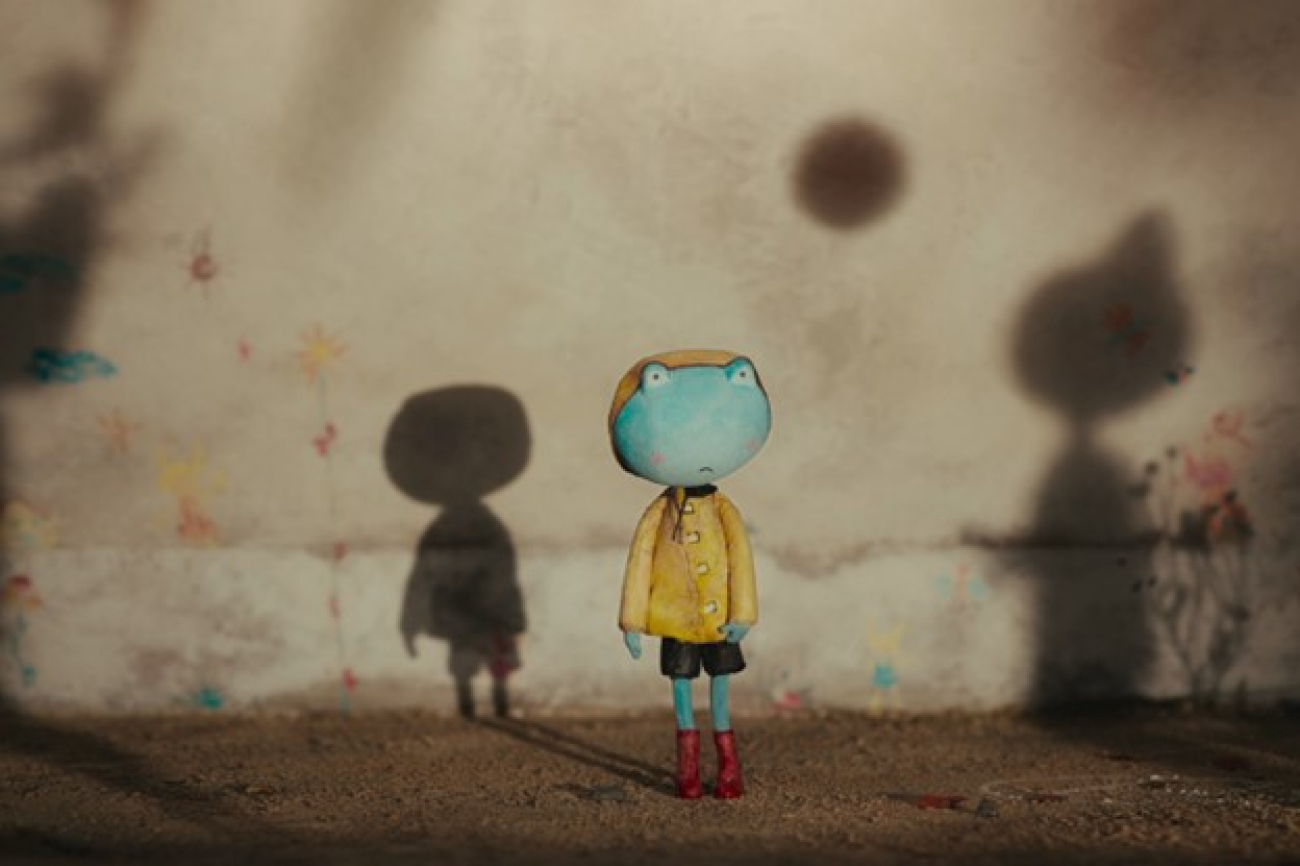 Bild &quot;Stein im Schuh&quot;