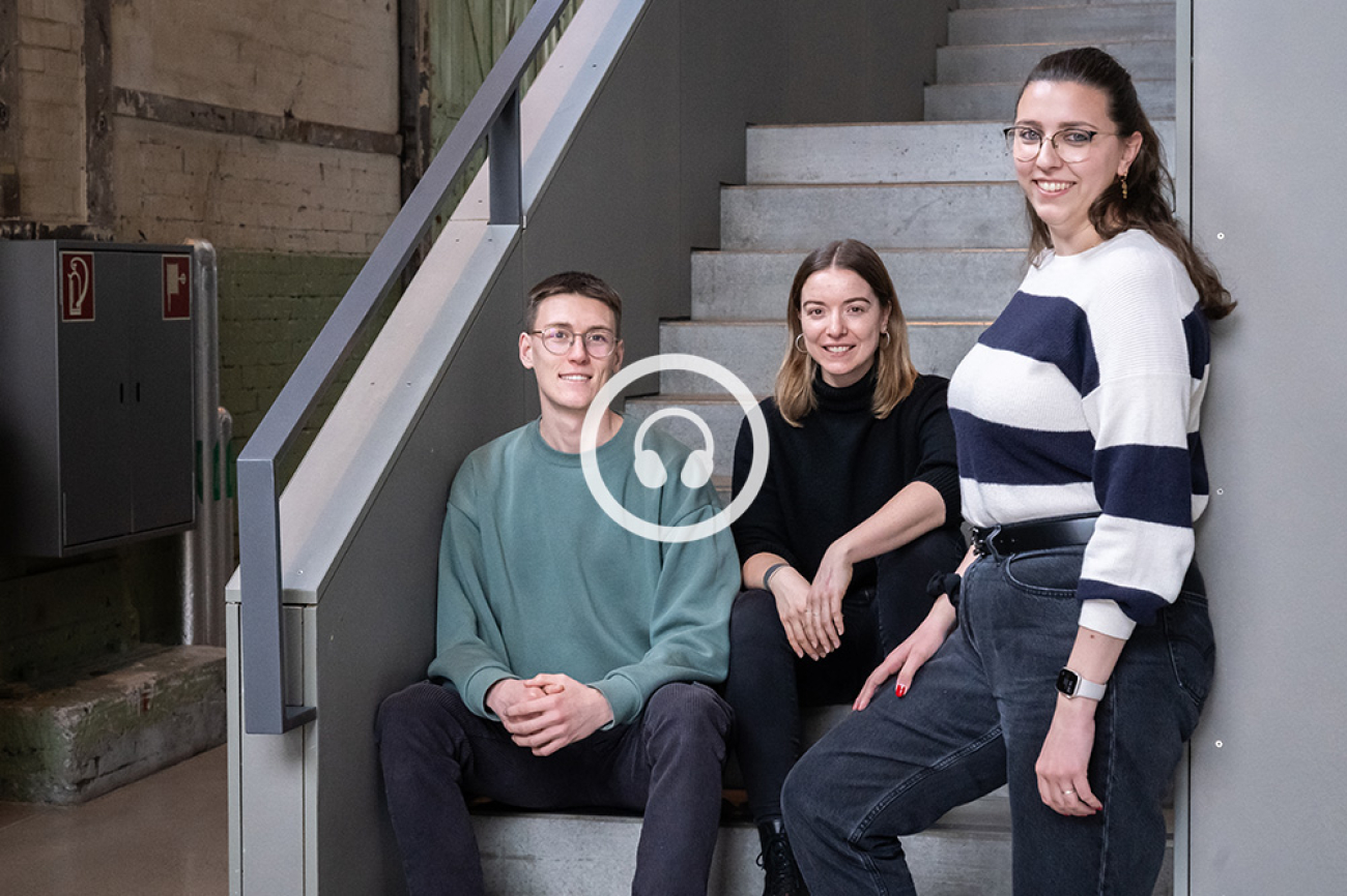 Foto von Alina La Brocca, Kim Niederer und Ariel Schranz