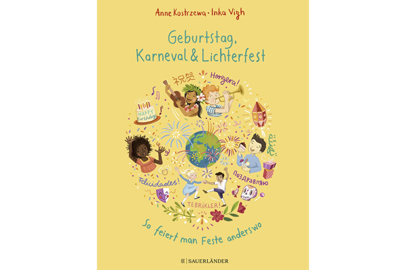 Buchcover Geburtstag, Karneval und Lichterfest