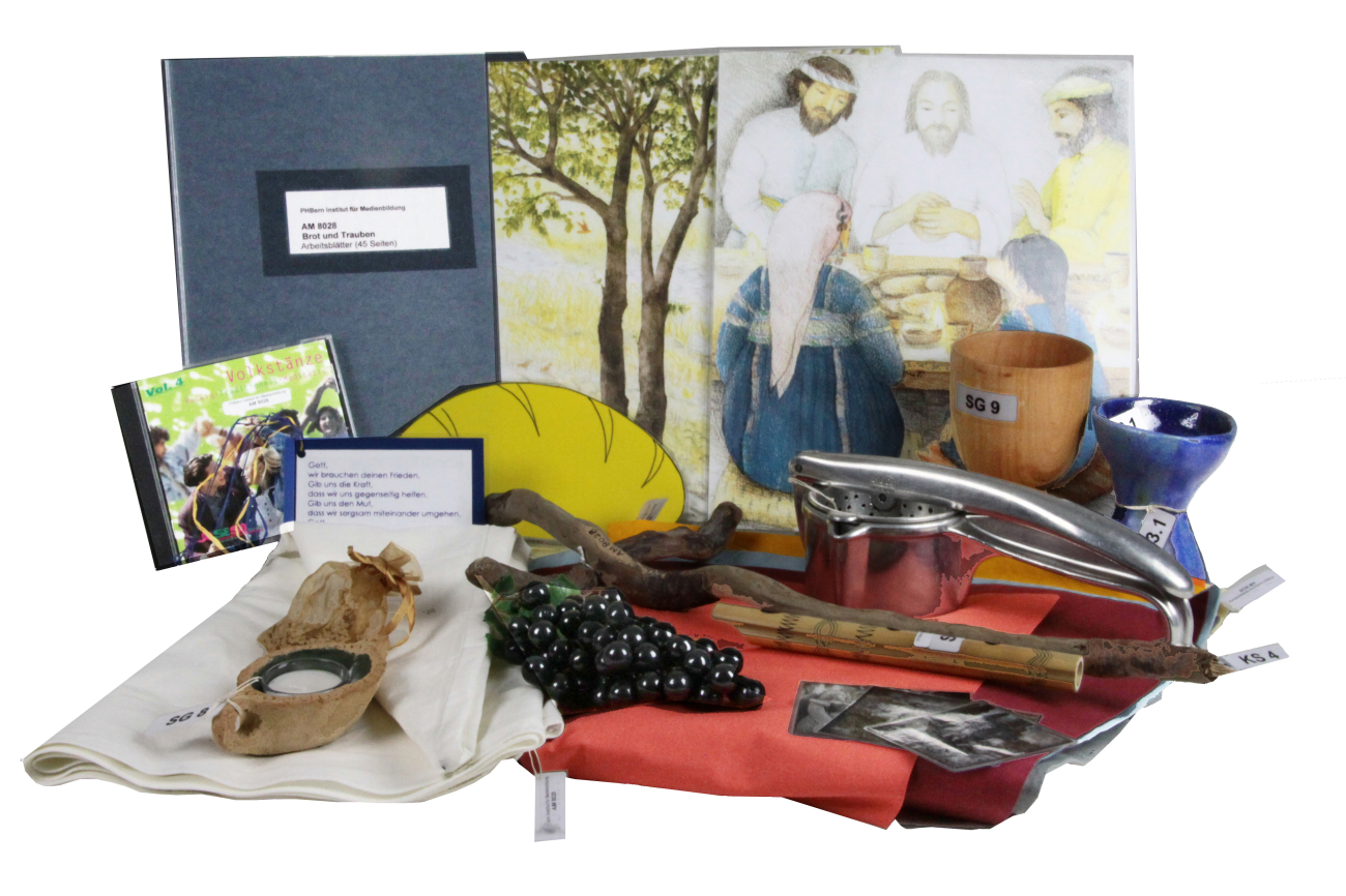 AM8028 Brot und Trauben