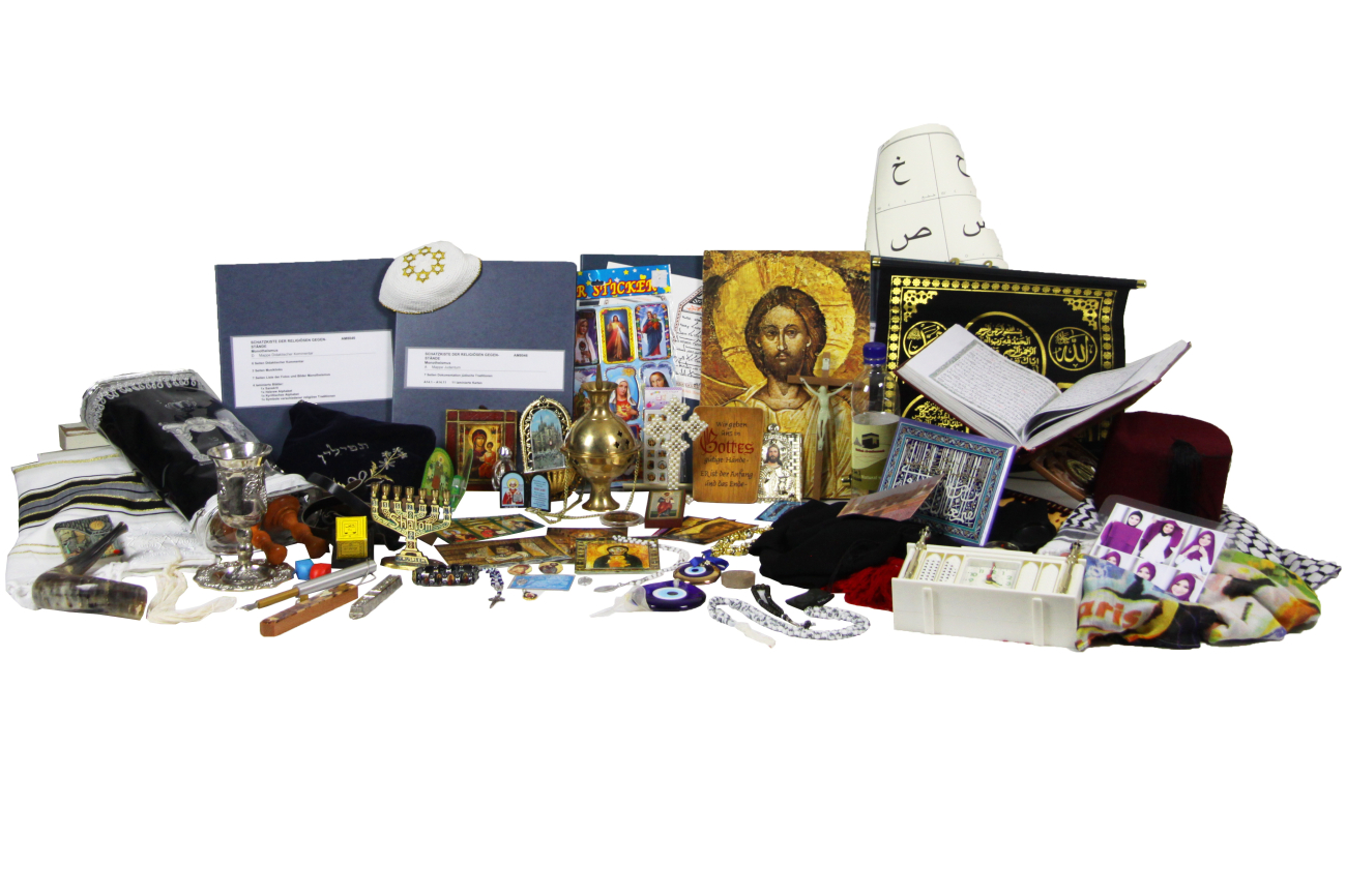 AM8046 Schatzkiste der religiösen Gegenstände Monotheismus